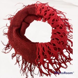 Dual Purposes Infinity Circle Scarves With Dual Patterns Winter Scarves